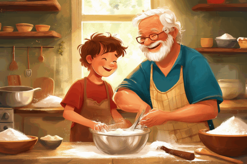 The Gingerbread Cat’s Great Escape! A magical baking adventure