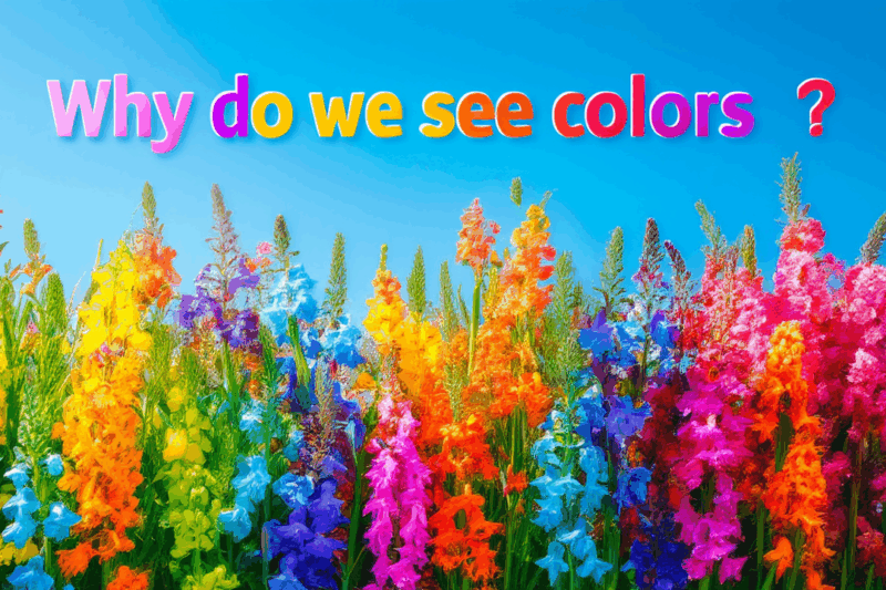 Why Do Our Eyes See a World Full of Color?